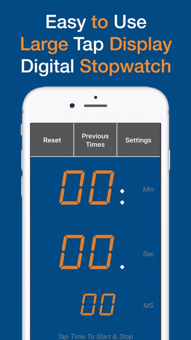 Big Tap Digital Stopwatch screenshot 5