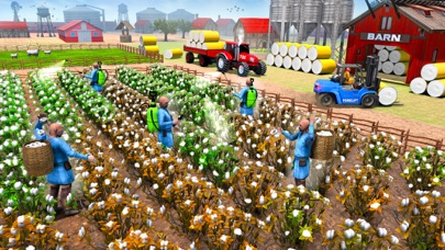 Big Tractor Farming Games 3D screenshot 1