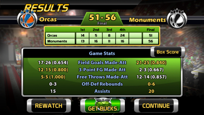 Big Win Basketball screenshot 1
