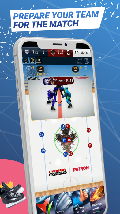 Big6: Hockey Manager NHL Stars screenshot 1