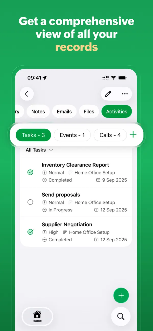 Bigin by Zoho CRM screenshot 1