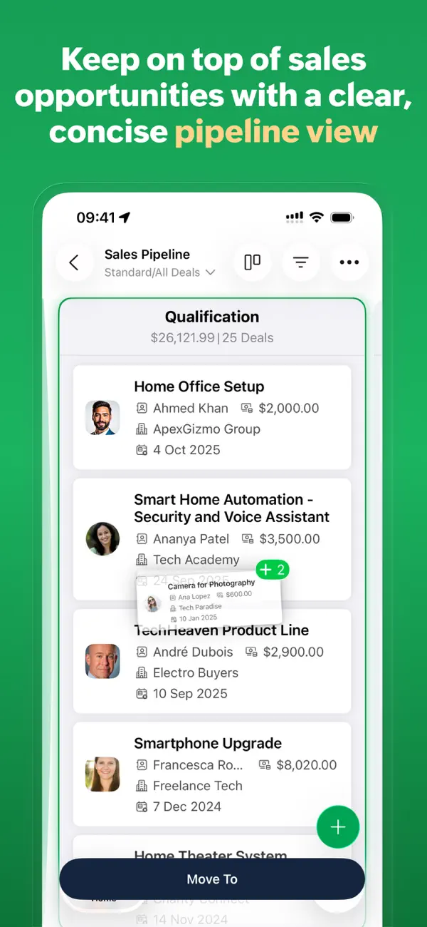 Bigin by Zoho CRM screenshot 4