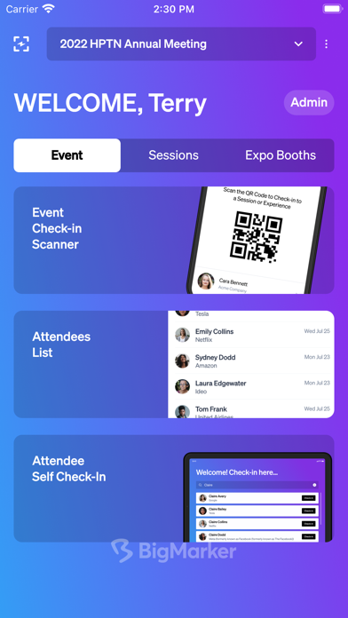 BigMarker Badge Scanner screenshot 2