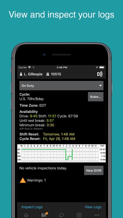 BigRoad ELD screenshot 3