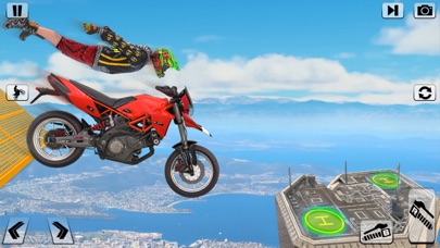 Bike 360 Flip Stunt game 3d screenshot 1