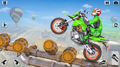 Bike 360 Flip Stunt game 3d screenshot 2