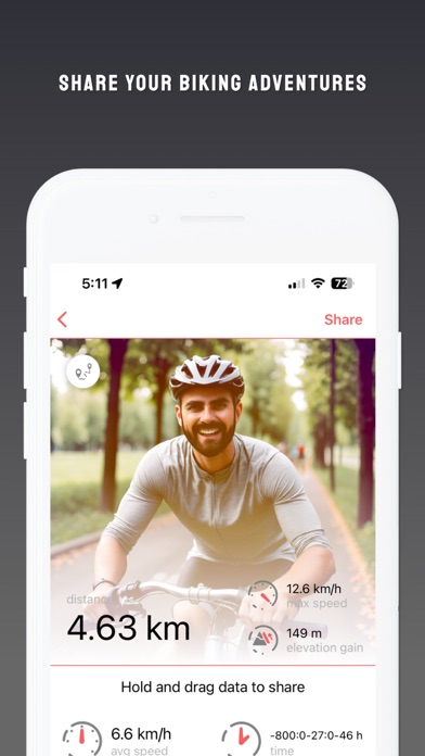 Bike GPS: Ride route tracker screenshot 3