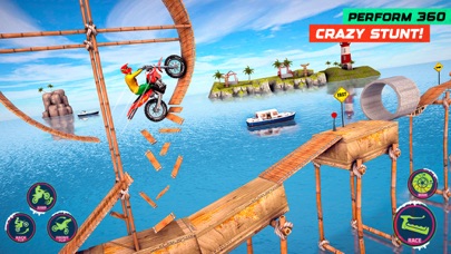 Bike Stunt 3D Motorcycle Games screenshot 2