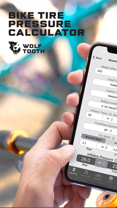 Bike Tire Pressure Calc screenshot 6