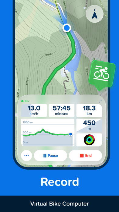 Bikemap: Bicycle Tracker & GPS screenshot 2