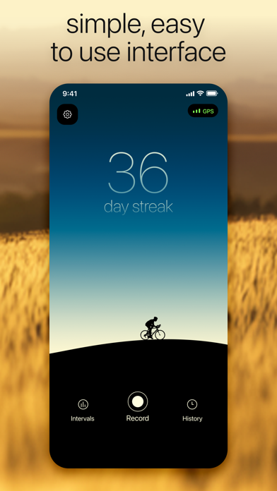 Biking Distance Tracker screenshot 2