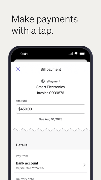 BILL AP & AR Business Payments screenshot 1