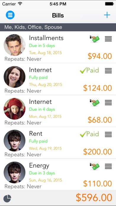 Bill Reminder - Pocket Edition screenshot 5