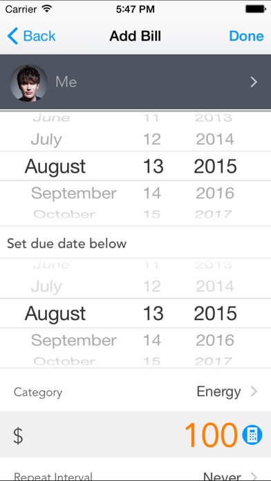 Bill Reminder - Pocket Edition screenshot 4