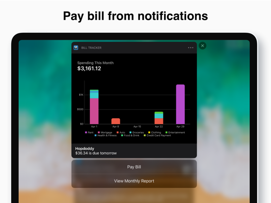 Bill Tracker Pro screenshot 1