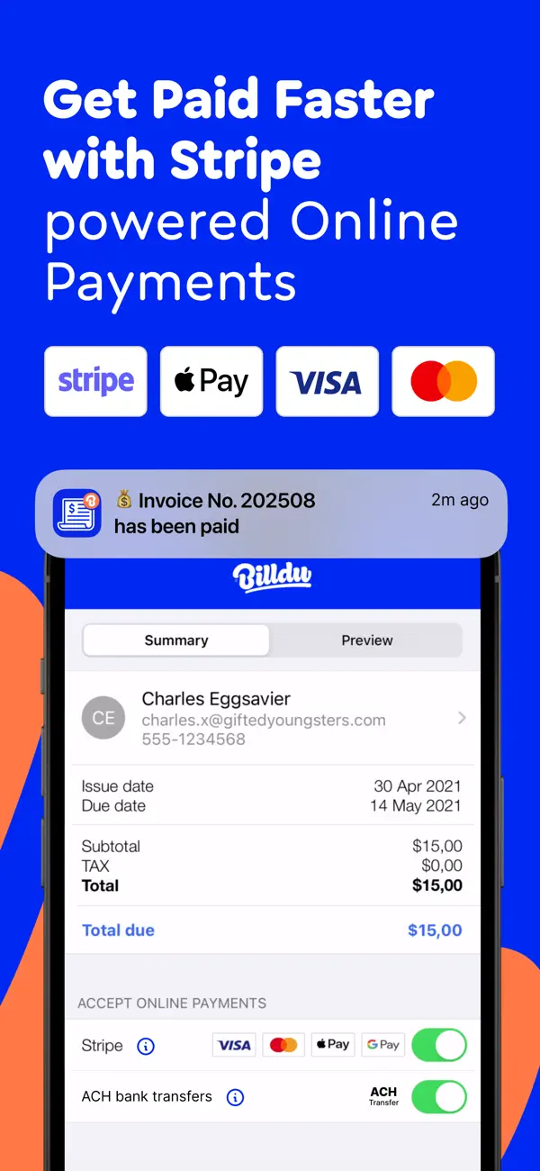 Billdu: Invoice Estimate Maker screenshot 4