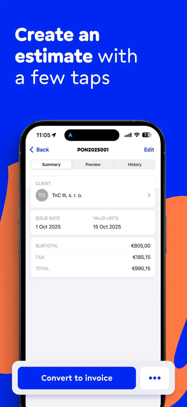 Billdu: Invoice Estimate Maker screenshot 5