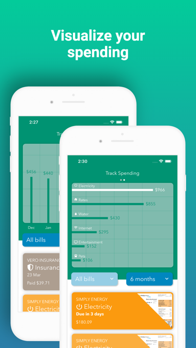 Billiant: AI Bill Tracker screenshot 2