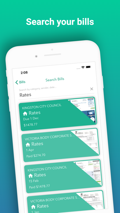 Billiant: AI Bill Tracker screenshot 3