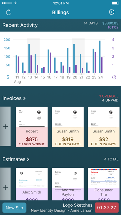 Billings Pro - Time & Invoice screenshot 5