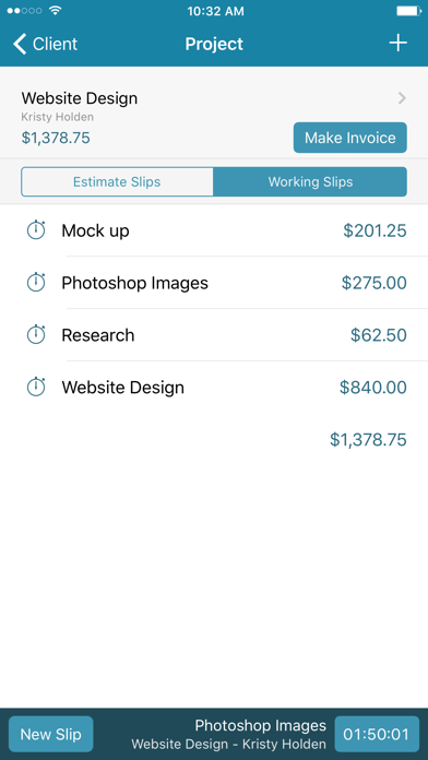 Billings Pro - Time & Invoice screenshot 1
