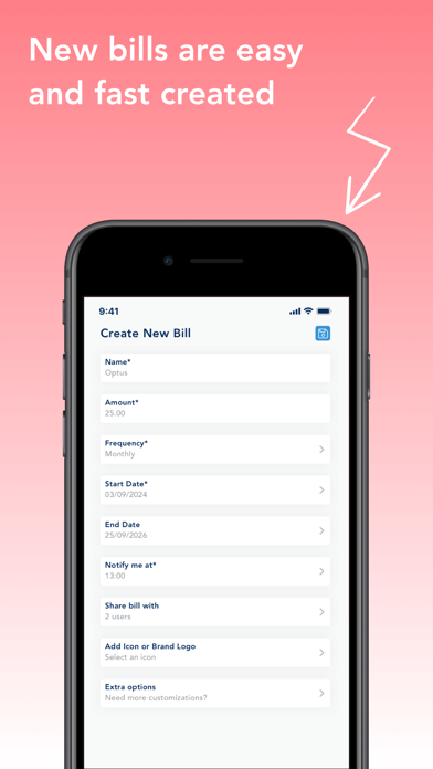 BillOut - Bill Tracker screenshot 2