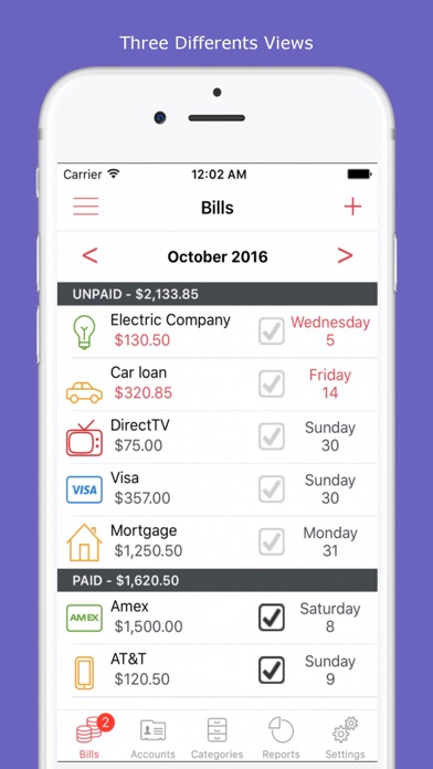 Bills Manager screenshot 4