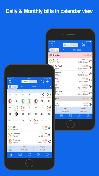 Bills Monitor Pro screenshot 4
