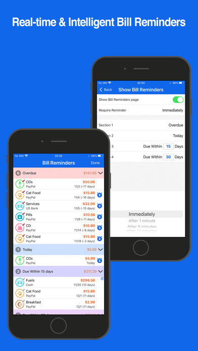 Bills Monitor Pro screenshot 5