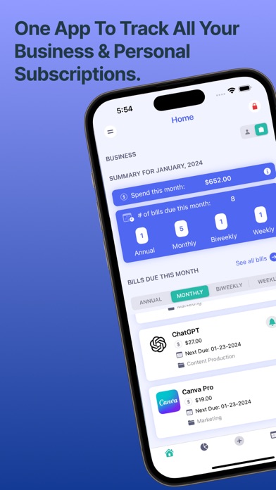 Billsy - Subscription Tracker screenshot 8