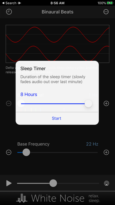 Binaural Beats Generator + screenshot 1