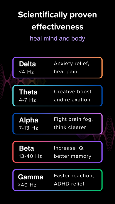 Binaural Beats: Sleep & Heal screenshot 9