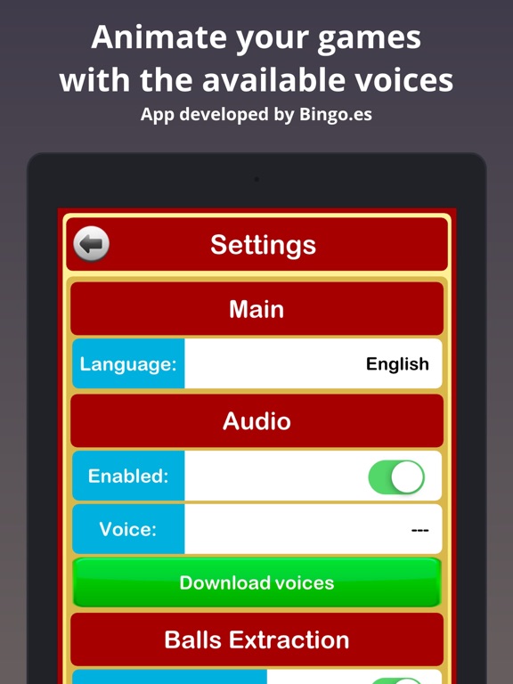 Bingo at Home screenshot 1