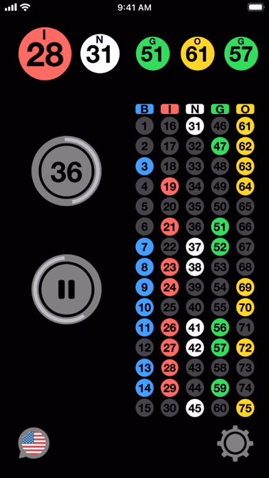 Bingo Call screenshot 1