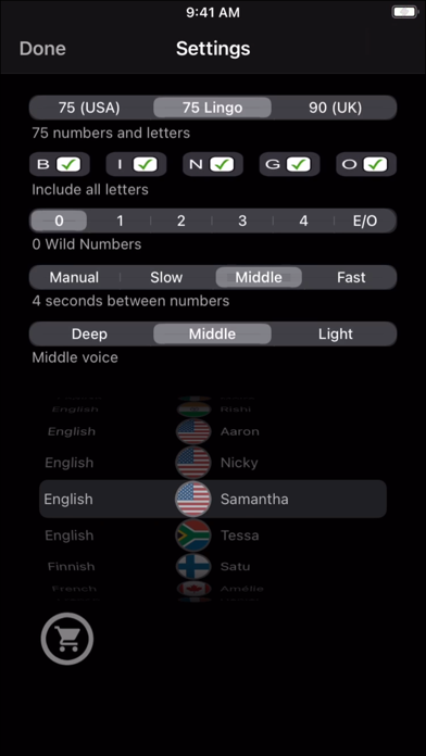 Bingo Call screenshot 2
