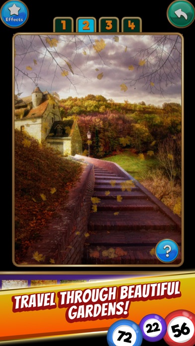 Bingo game Quest Summer Garden screenshot 1