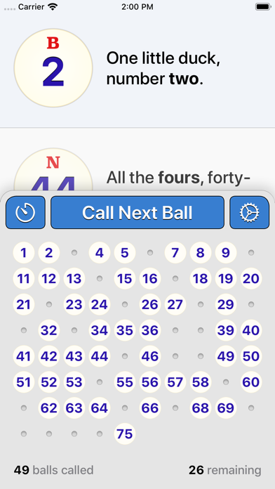 Bingo Machine - Number Caller screenshot 5