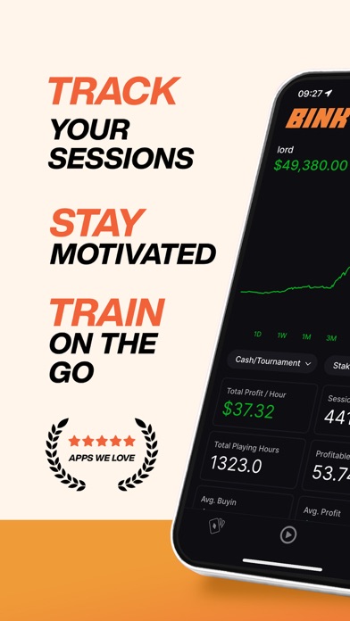 Bink Poker Bankroll Tracker screenshot 9