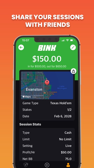 Bink Poker Bankroll Tracker screenshot 5