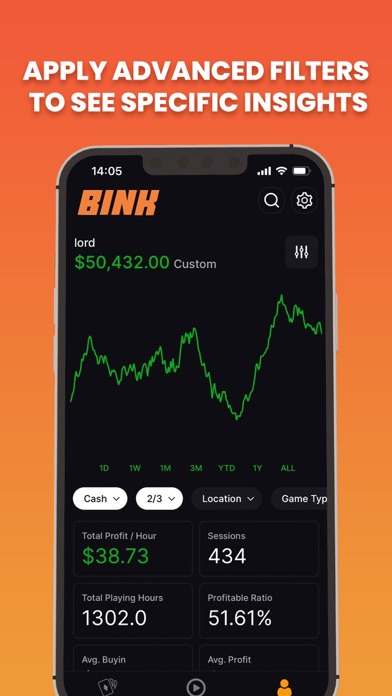 Bink Poker Bankroll Tracker screenshot 6