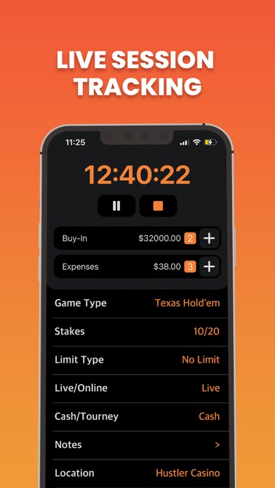 Bink Poker Bankroll Tracker screenshot 7