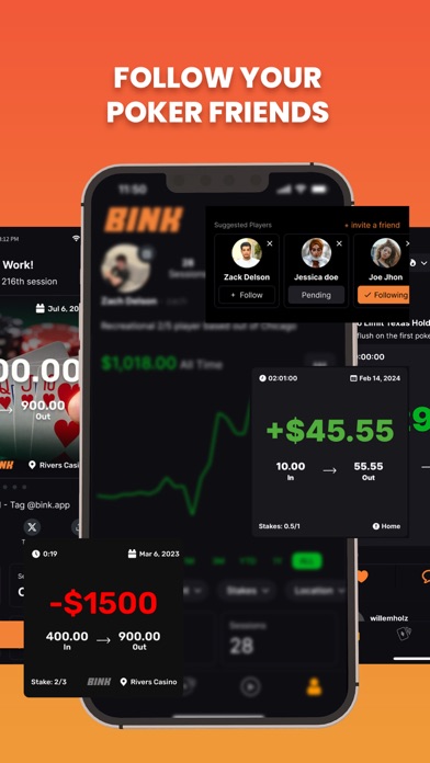Bink Poker Bankroll Tracker screenshot 1