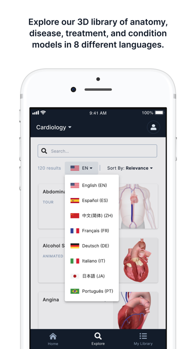 BioDigital - 3D Human Anatomy screenshot 1