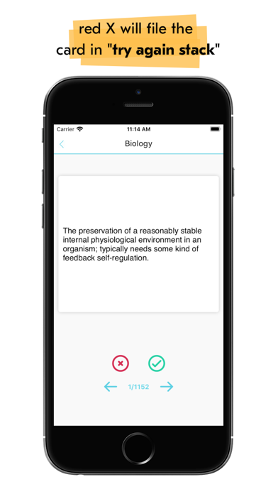 Biology 101 Flashcards screenshot 3