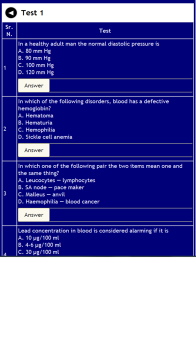 Biology Notes & MCQ screenshot 1