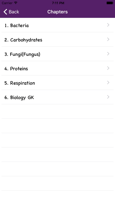 Biology Quiz Test screenshot 4