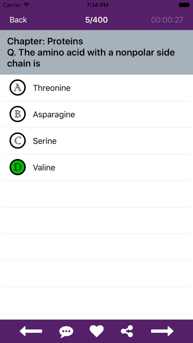 Biology Quiz Test screenshot 1