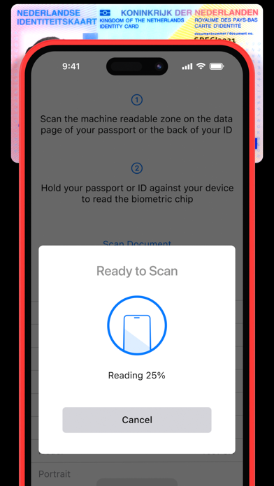 Biometric Passport Reader screenshot 2