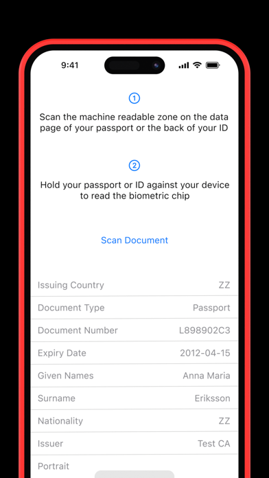Biometric Passport Reader screenshot 4