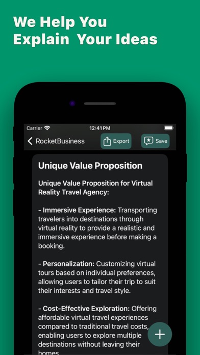 BIP: Business Plan Idea screenshot 3